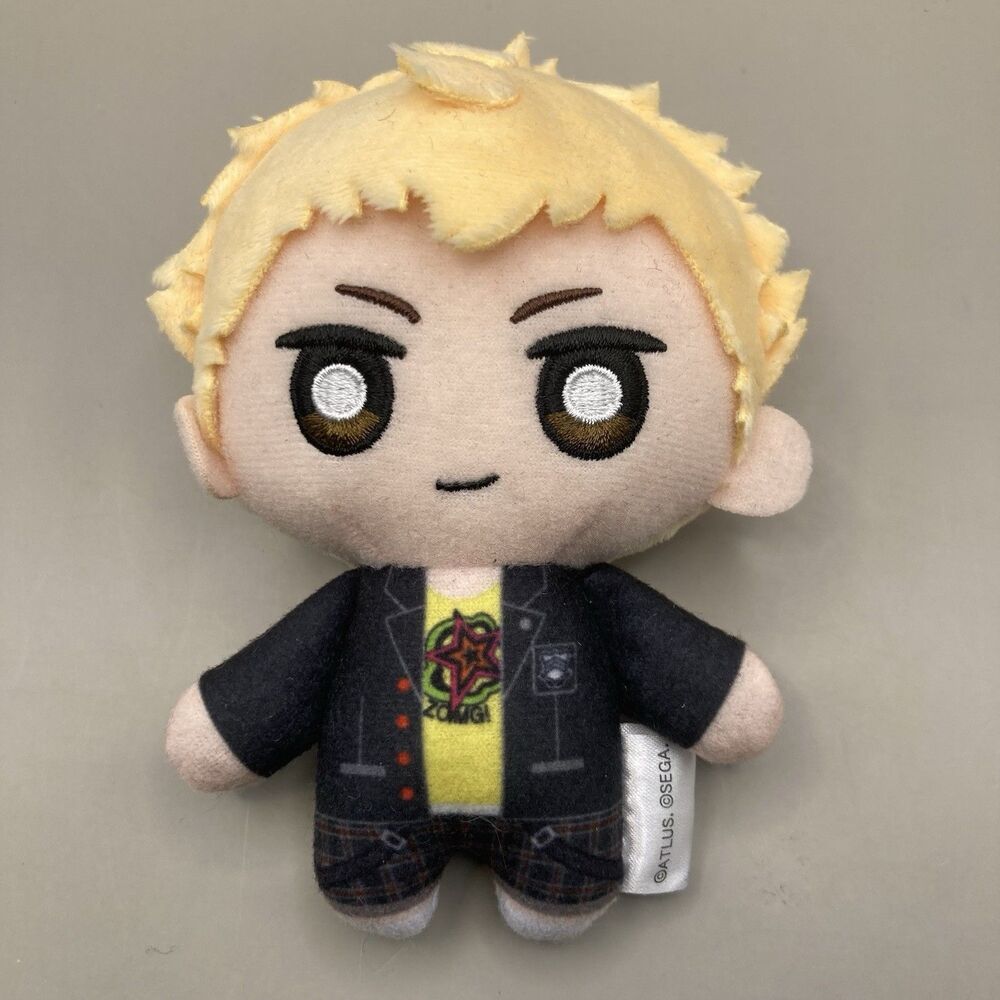 Persona 5 Royal Ryuji Sakamoto Plush Keychain P5R Sega Official Atlus Japan Toy